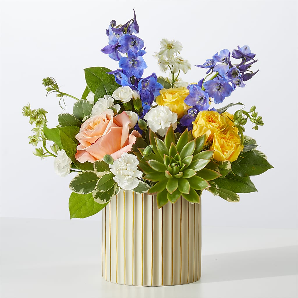 Cobalt Reverie Bouquet – A Touch Of Gracious Living, Salem OH