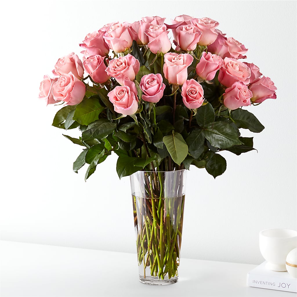 Long Stem Pink Rose Bouquet – A Touch Of Gracious Living, Salem OH