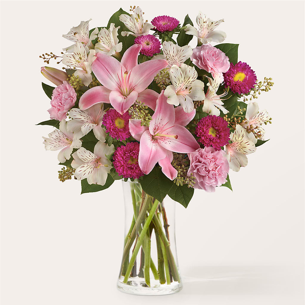 Feeling Fuchsia Bouquet – A Touch Of Gracious Living, Salem OH