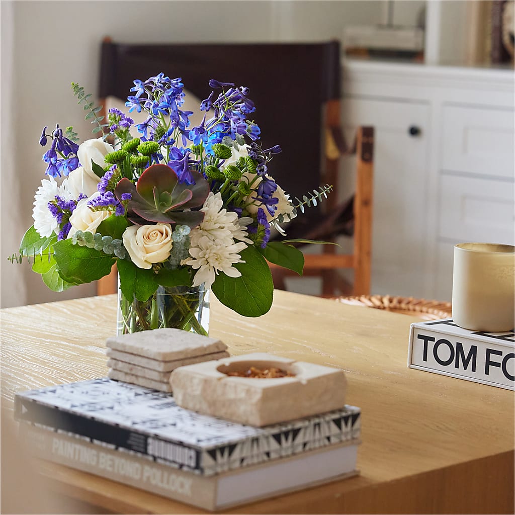 Cerulean Waves Bouquet – A Touch Of Gracious Living, Salem OH