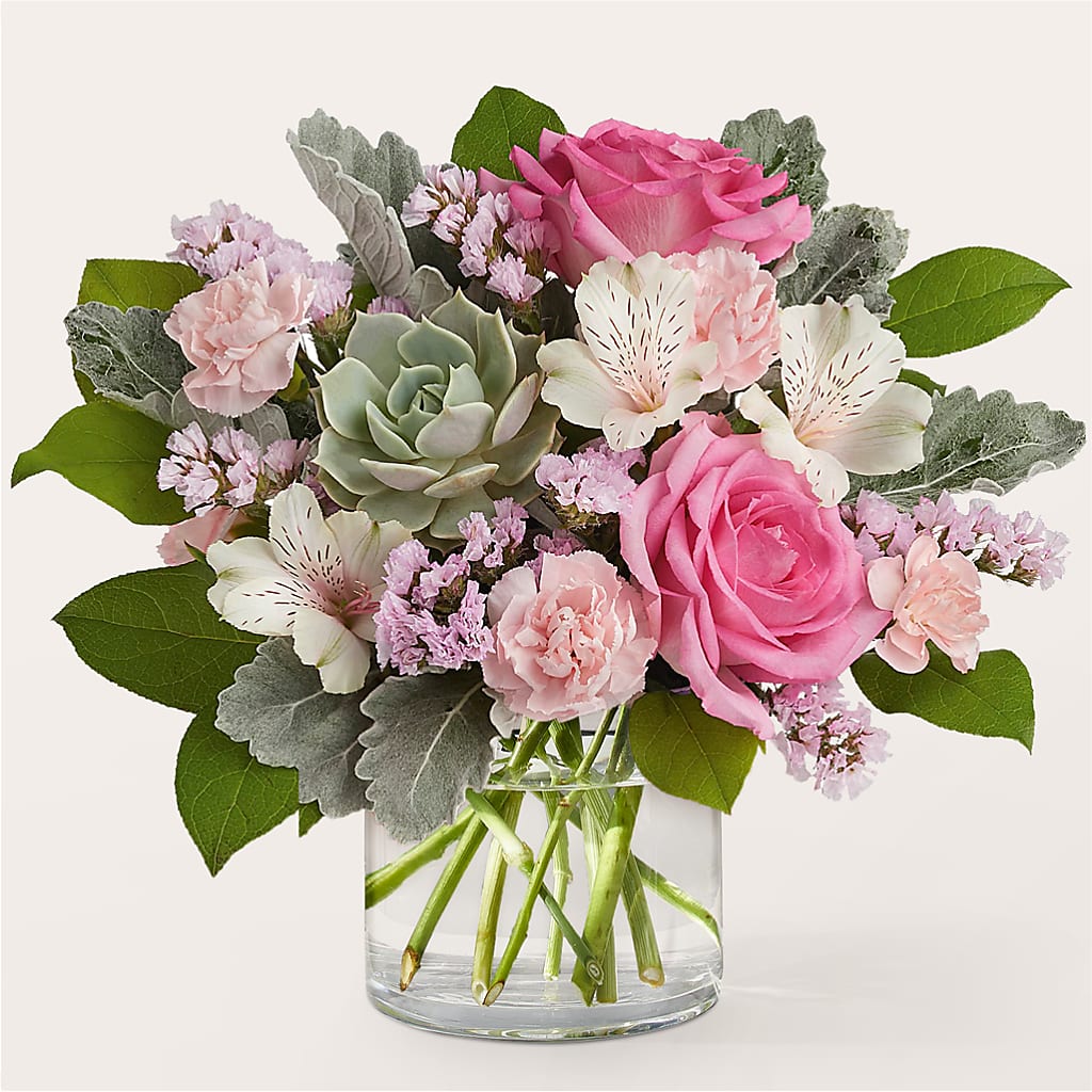Dusty Rose Bouquet – A Touch Of Gracious Living, Salem OH