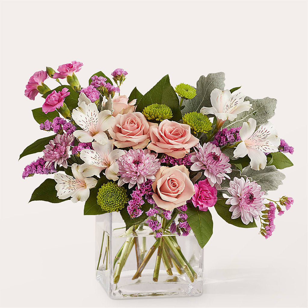Pink Suede Bouquet – A Touch Of Gracious Living, Salem OH