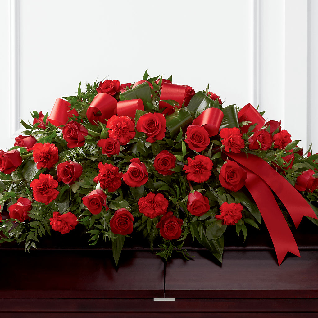 Tribute of Life Casket Spray – A Touch Of Gracious Living, Salem OH