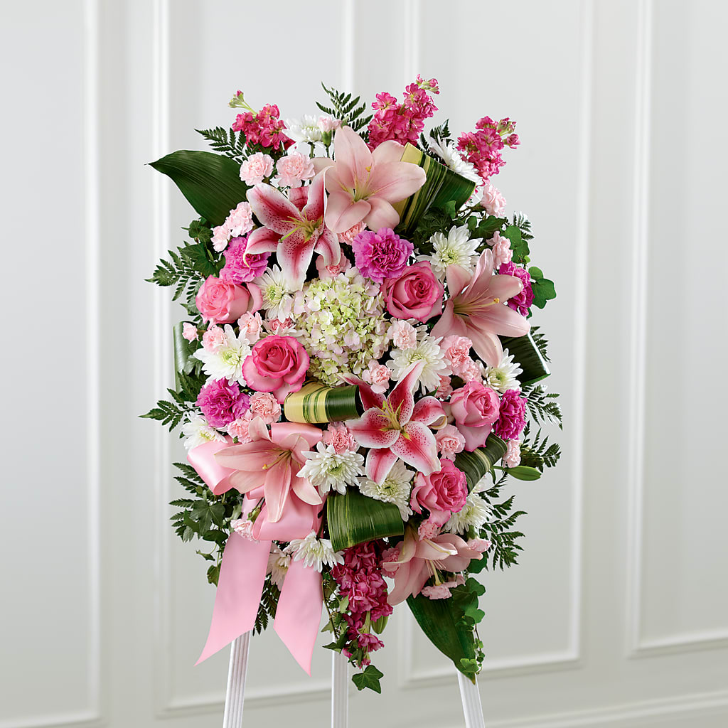 Comforting Standing Spray – A Touch Of Gracious Living, Salem OH