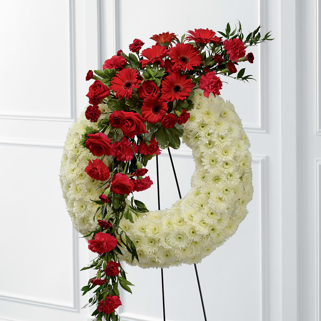 Graceful Tribute Wreath – A Touch Of Gracious Living, Salem OH