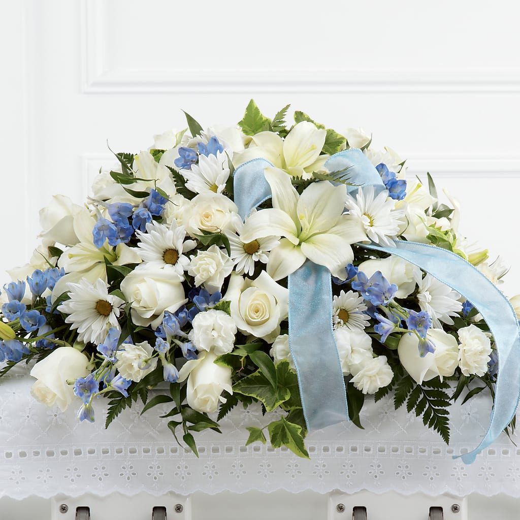 Tender Treasure Casket Spray – A Touch Of Gracious Living, Salem OH