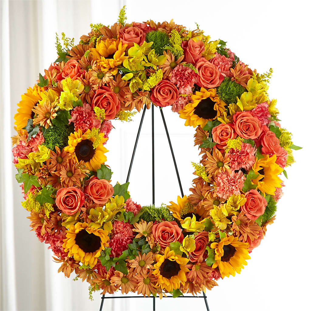 Autumnal Memories Wreath (Standard) – A Touch Of Gracious Living, Salem OH