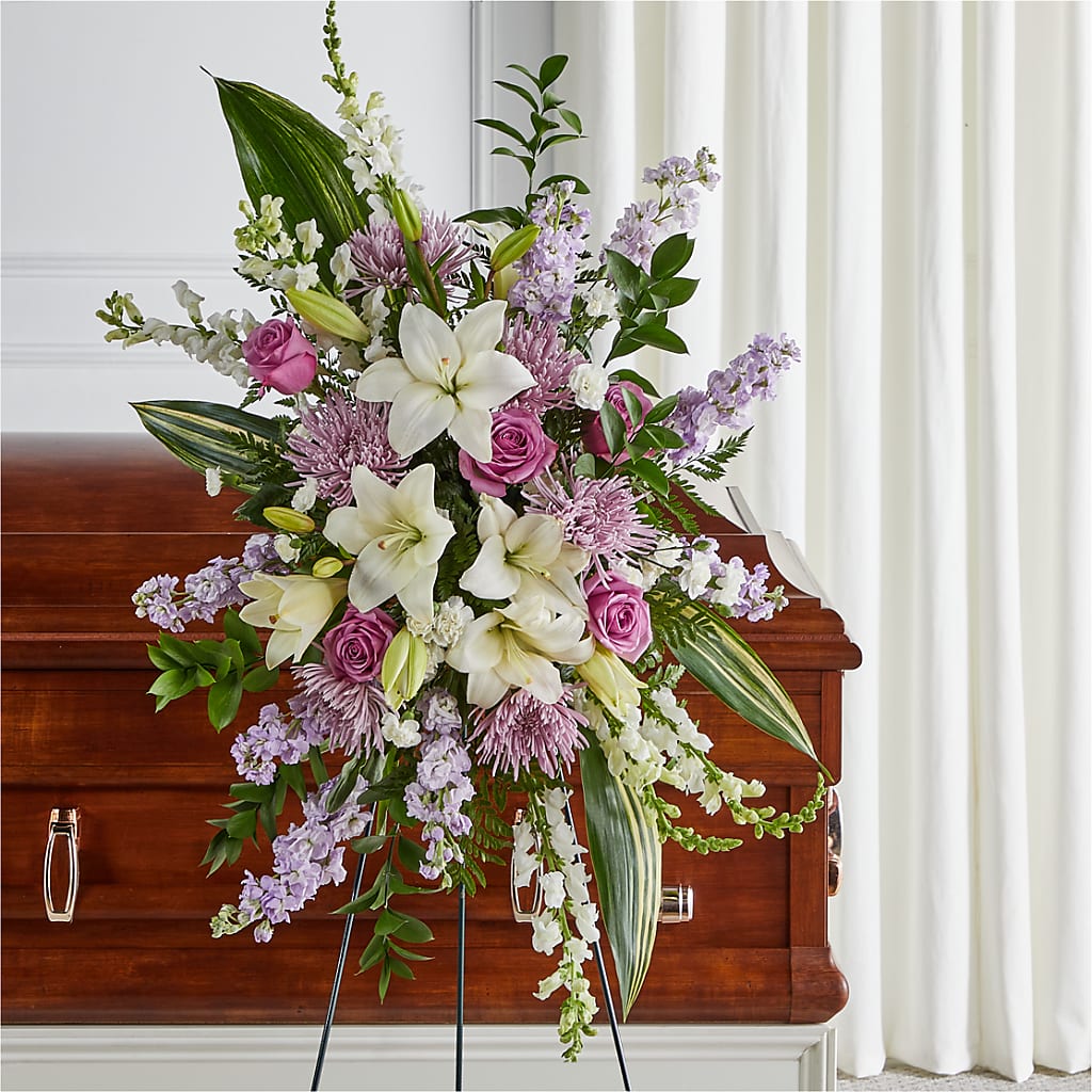 Grateful Hearts Standing Spray – A Touch Of Gracious Living, Salem OH