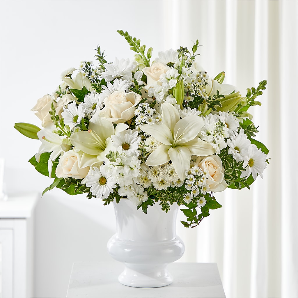 Uplifting Urn Arrangement – A Touch Of Gracious Living, Salem OH