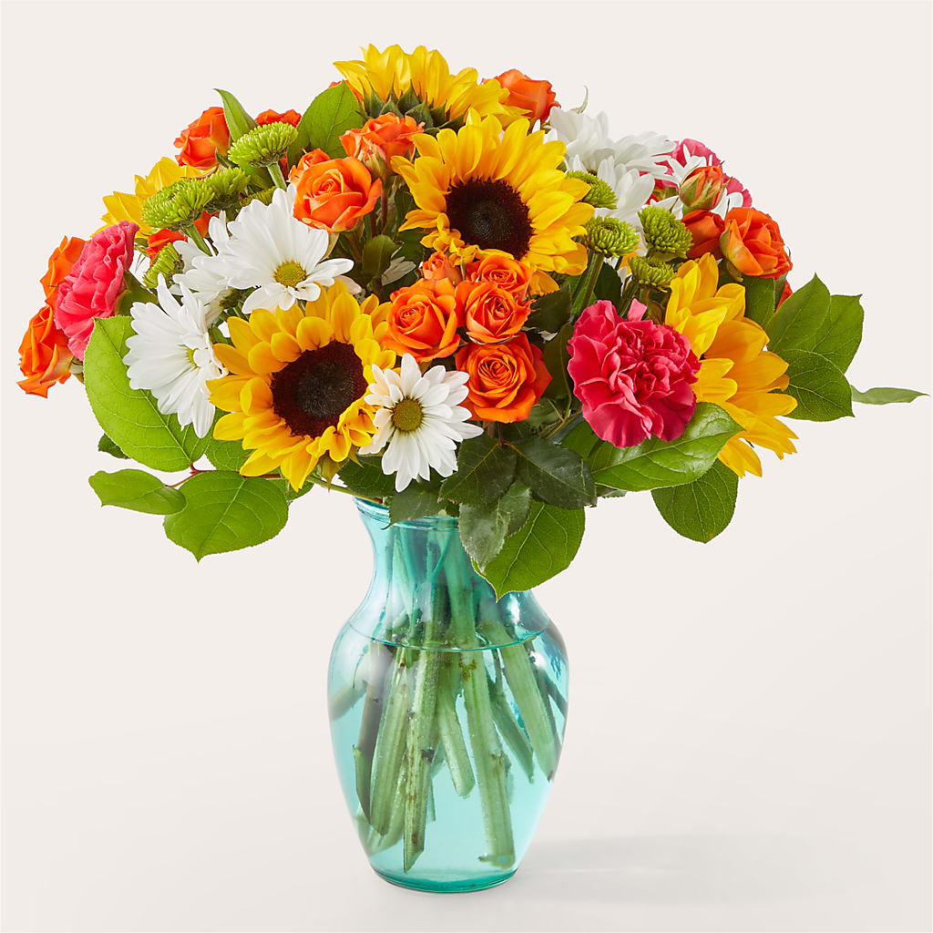 Sun-drenched Blooms Bouquet – A Touch Of Gracious Living, Salem OH