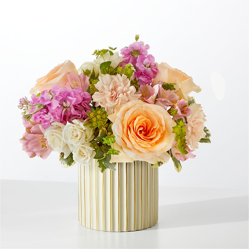 Paradise Bouquet with Ivory Vase – A Touch Of Gracious Living, Salem OH