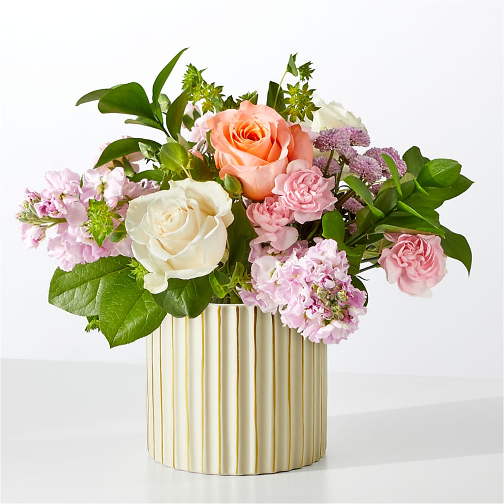 French Market Bouquet with Ivory Vase – A Touch Of Gracious Living, Salem OH
