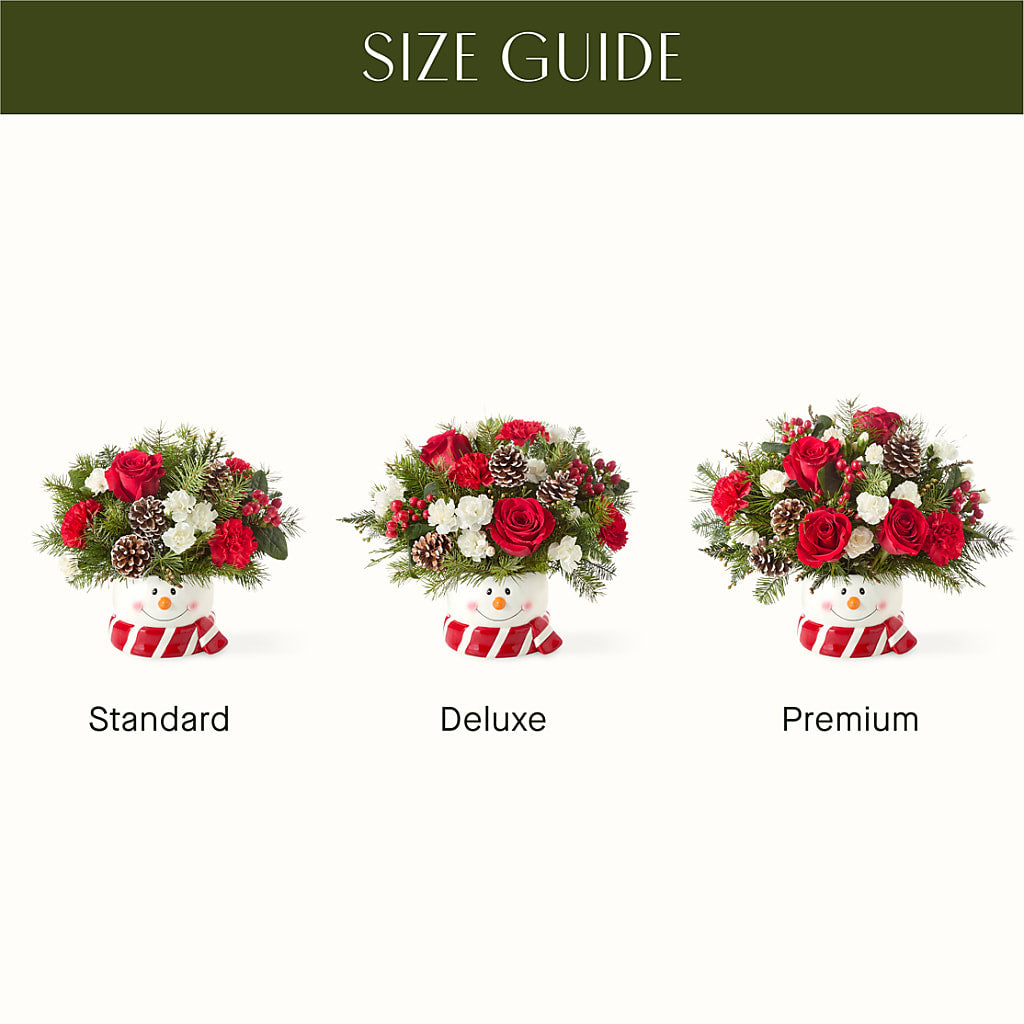 Jolly Snowman Bouquet –  A Touch Of Gracious Living, Salem OH