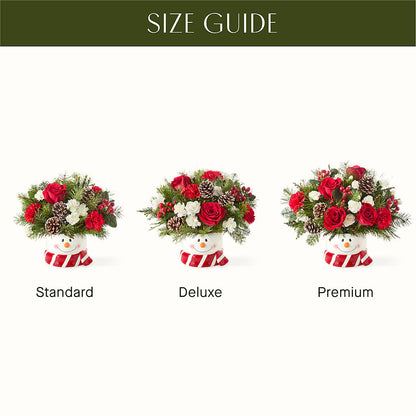Jolly Snowman Bouquet –  A Touch Of Gracious Living, Salem OH