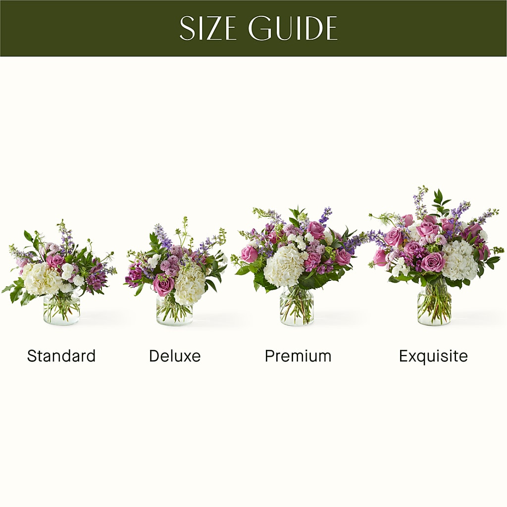 Violet Caress Bouquet –  A Touch Of Gracious Living, Salem OH
