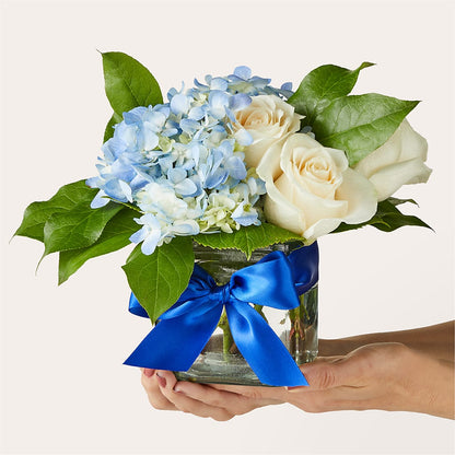 Sky Blue Delight Bouquet –  A Touch Of Gracious Living, Salem OH