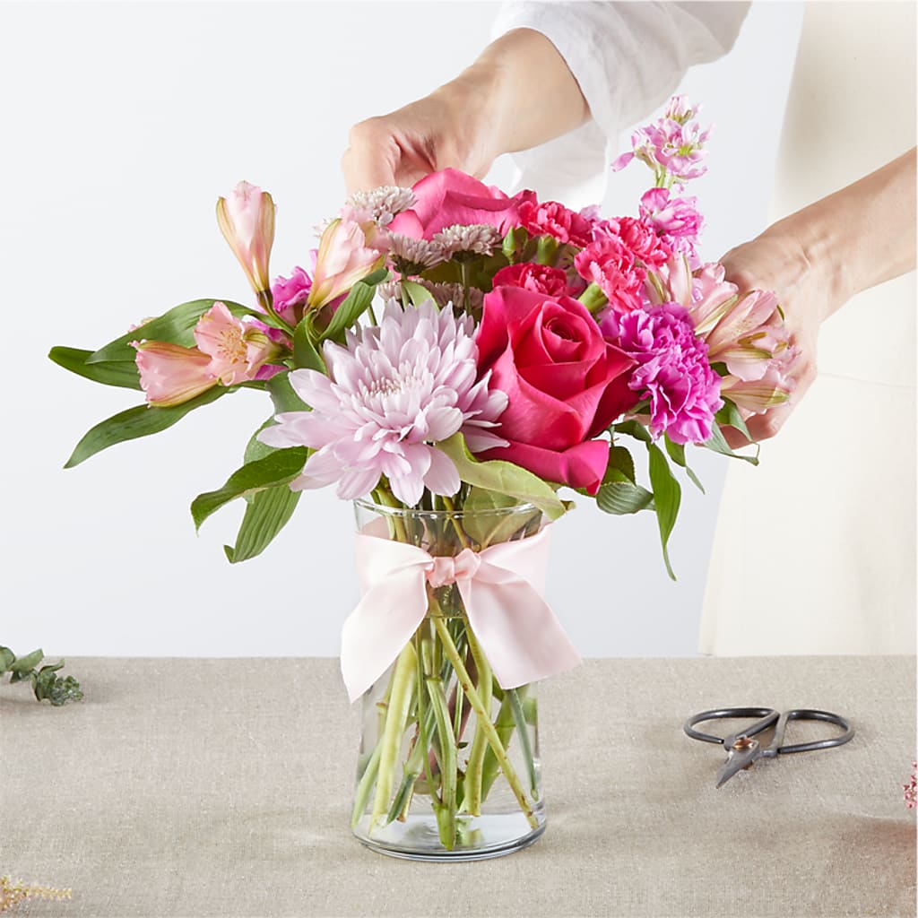 Pink Ribbon - A Florist Original –  A Touch Of Gracious Living, Salem OH