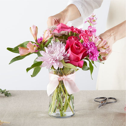 Pink Ribbon - A Florist Original –  A Touch Of Gracious Living, Salem OH