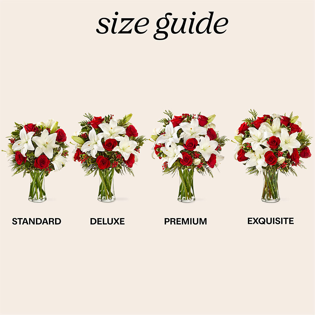 Sparkling Snowflakes Bouquet –  A Touch Of Gracious Living, Salem OH