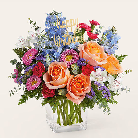 Birthday Bash Bouquet –  A Touch Of Gracious Living, Salem OH