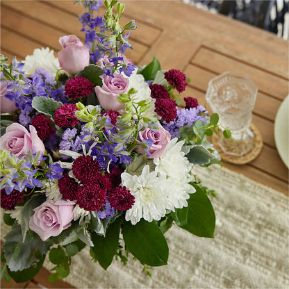 Violet Frost Bouquet –  A Touch Of Gracious Living, Salem OH
