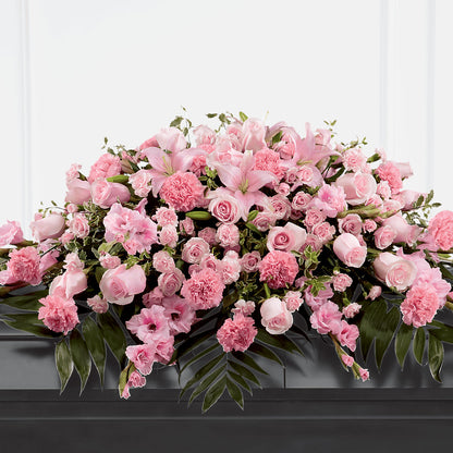 Garden of Comfort Casket Spray (Standard) –  A Touch Of Gracious Living, Salem OH