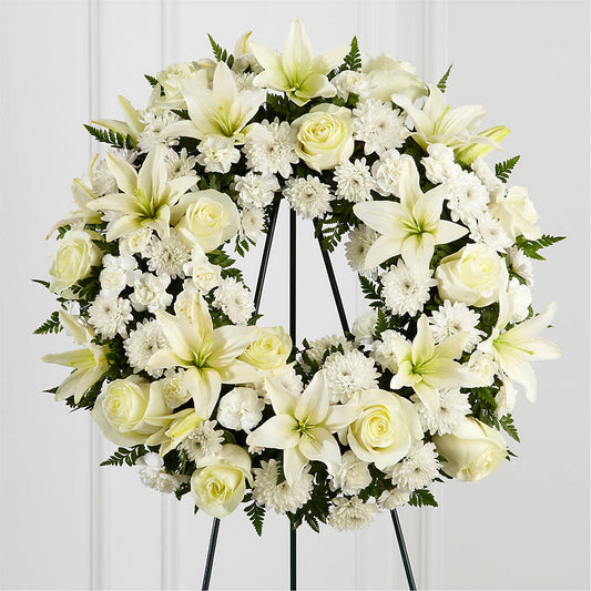 Treasured Tribute Wreath –  A Touch Of Gracious Living, Salem OH