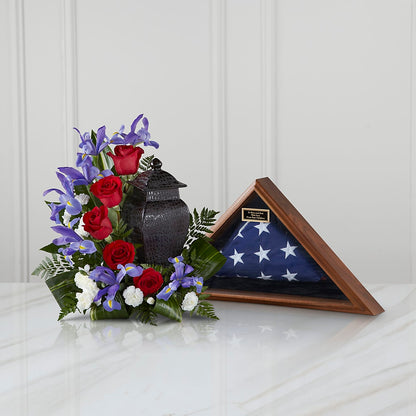 Patriotic Tribute Arrangement –  A Touch Of Gracious Living, Salem OH