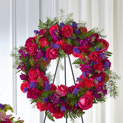 Calming Colors Wreath –  A Touch Of Gracious Living, Salem OH