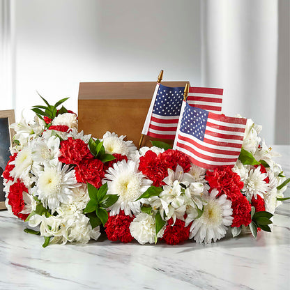 Spirit of Patriotism Cremation Adornment –  A Touch Of Gracious Living, Salem OH