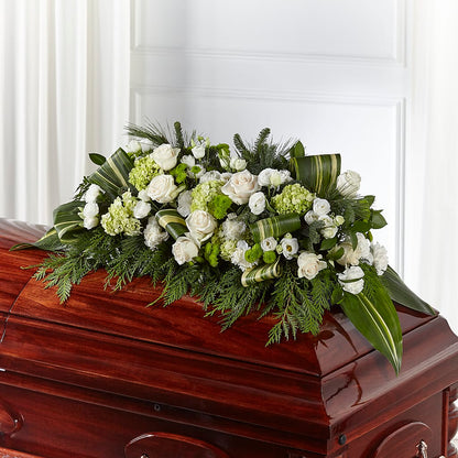 Hopeful Gesture Casket Spray –  A Touch Of Gracious Living, Salem OH