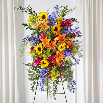 Sunlit Memories Standing Spray (Standard) –  A Touch Of Gracious Living, Salem OH