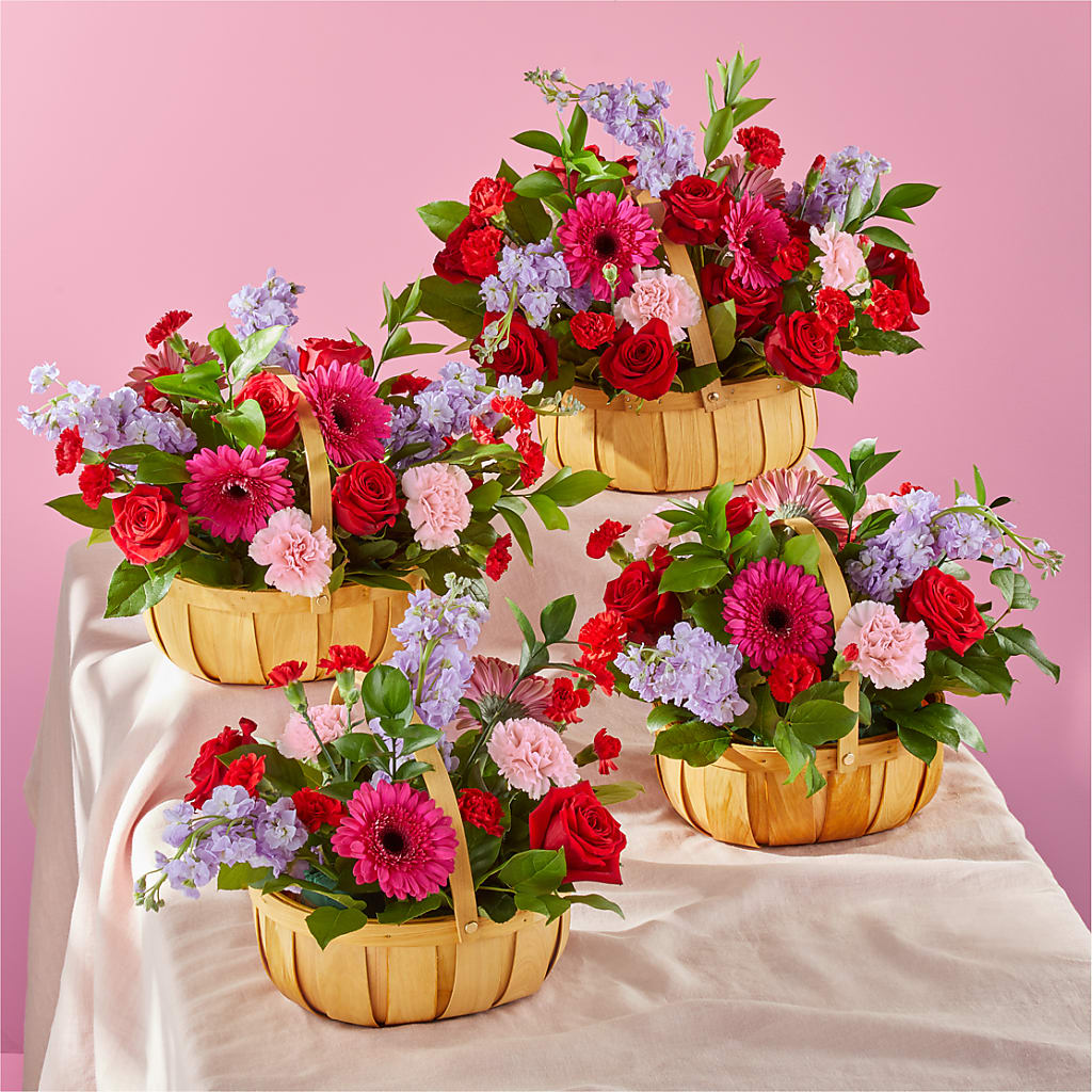 Pink Picnic Basket –  A Touch Of Gracious Living, Salem OH