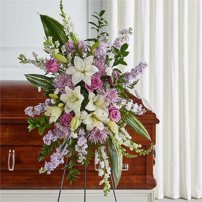 Grateful Hearts Standing Spray –  A Touch Of Gracious Living, Salem OH