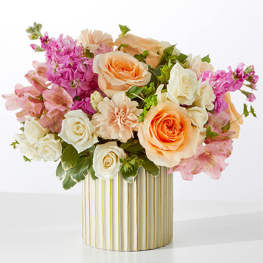 Paradise Bouquet with Ivory Vase –  A Touch Of Gracious Living, Salem OH