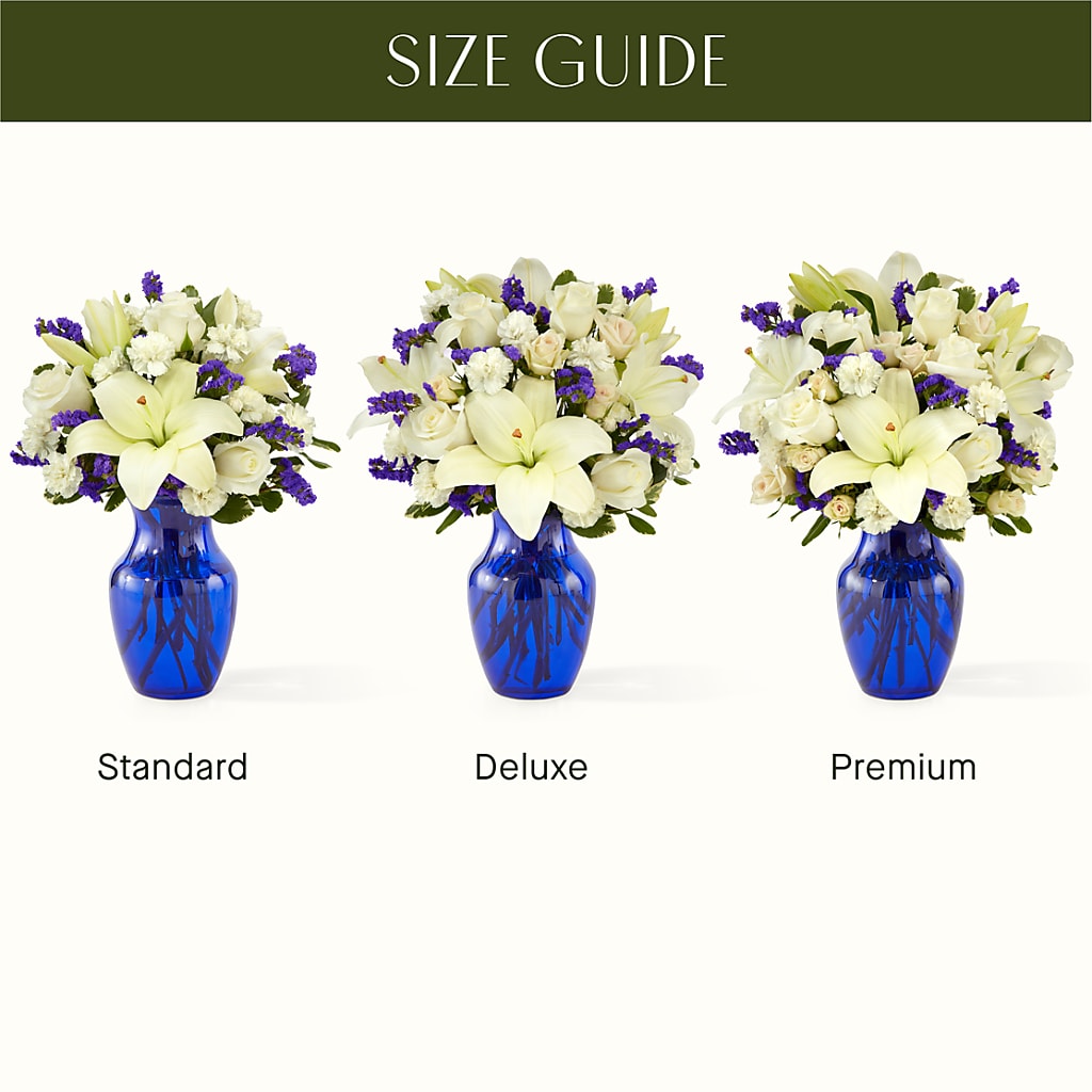 Sapphire Rush Bouquet –  A Touch Of Gracious Living, Salem OH