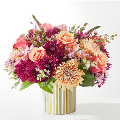 Berry Cobbler Bouquet with Ivory Vase –  A Touch Of Gracious Living, Salem OH