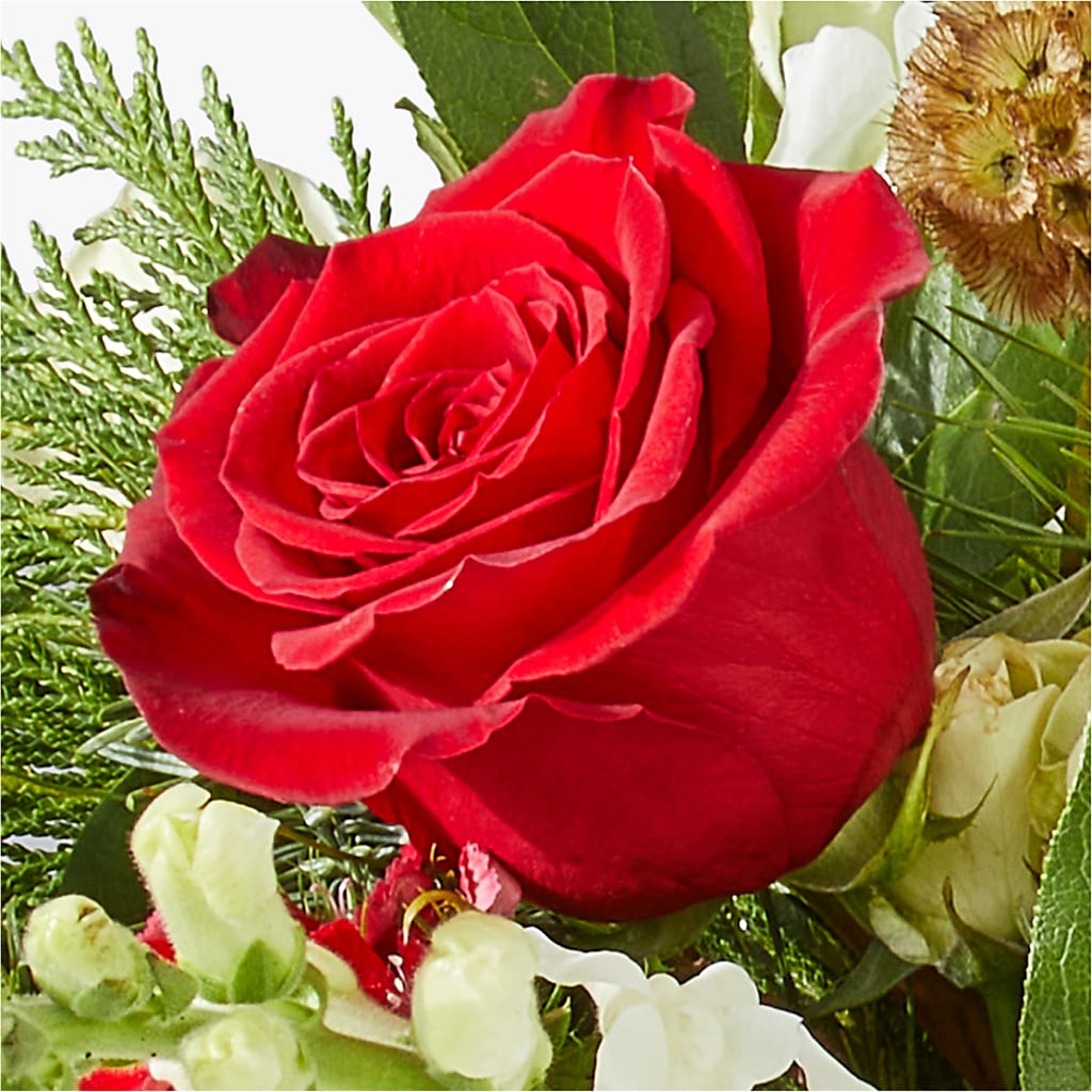 Deck the Halls Bouquet –  A Touch Of Gracious Living, Salem OH