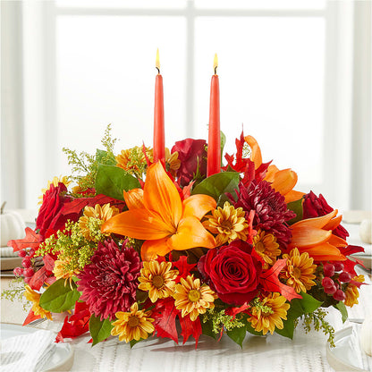 Autumn's Embrace Centerpiece –  A Touch Of Gracious Living, Salem OH