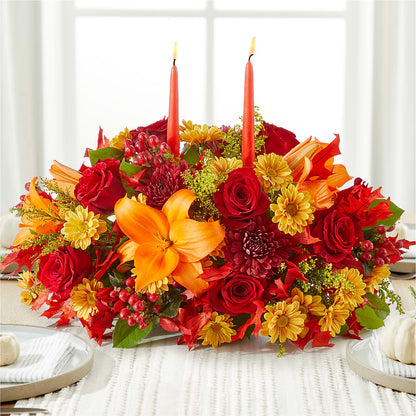Autumn's Embrace Centerpiece –  A Touch Of Gracious Living, Salem OH