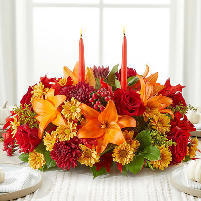 Autumn's Embrace Centerpiece –  A Touch Of Gracious Living, Salem OH